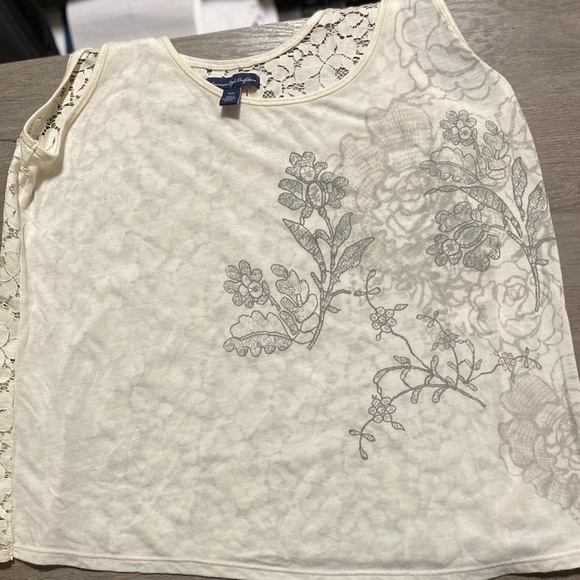 AE Lace Back Tank Top - Picture 7 of 7